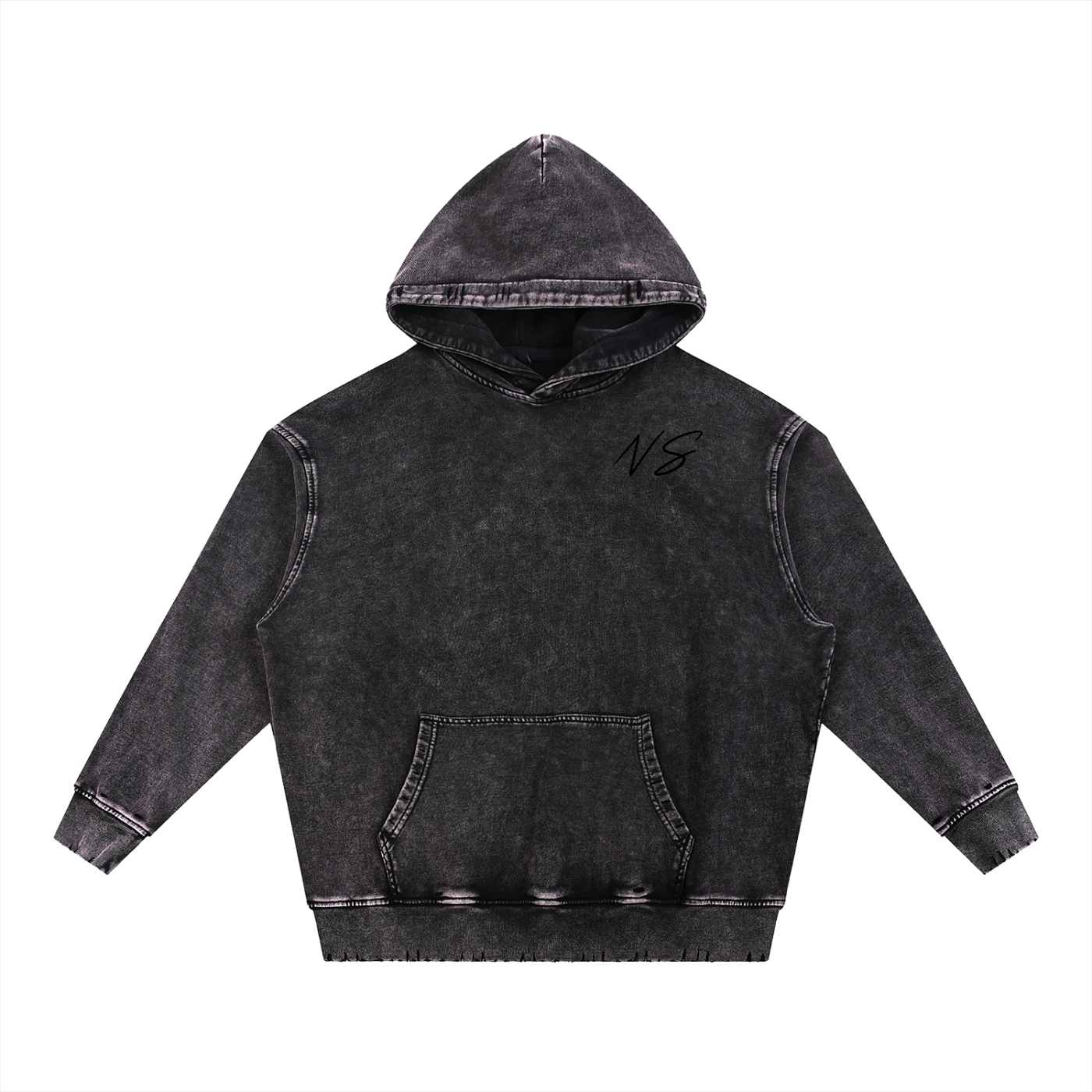 Distress Hoodie