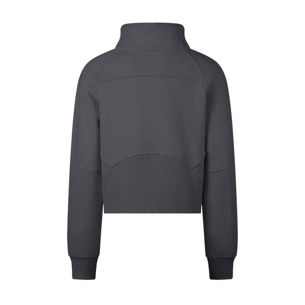 Half-Zip Crop