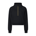 Half-Zip Crop