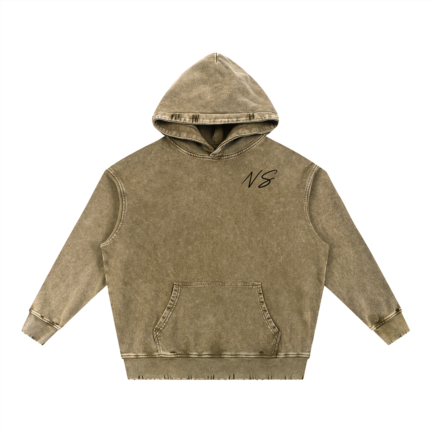 Distress Hoodie