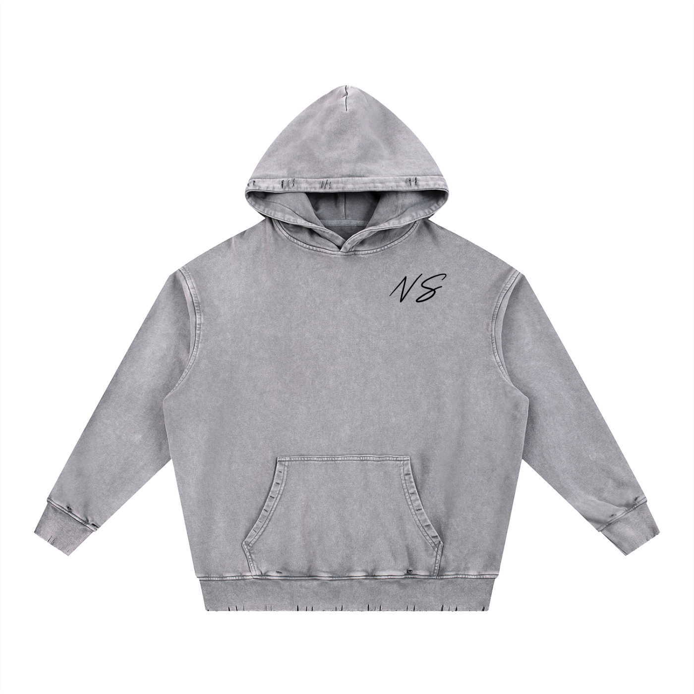 Distress Hoodie