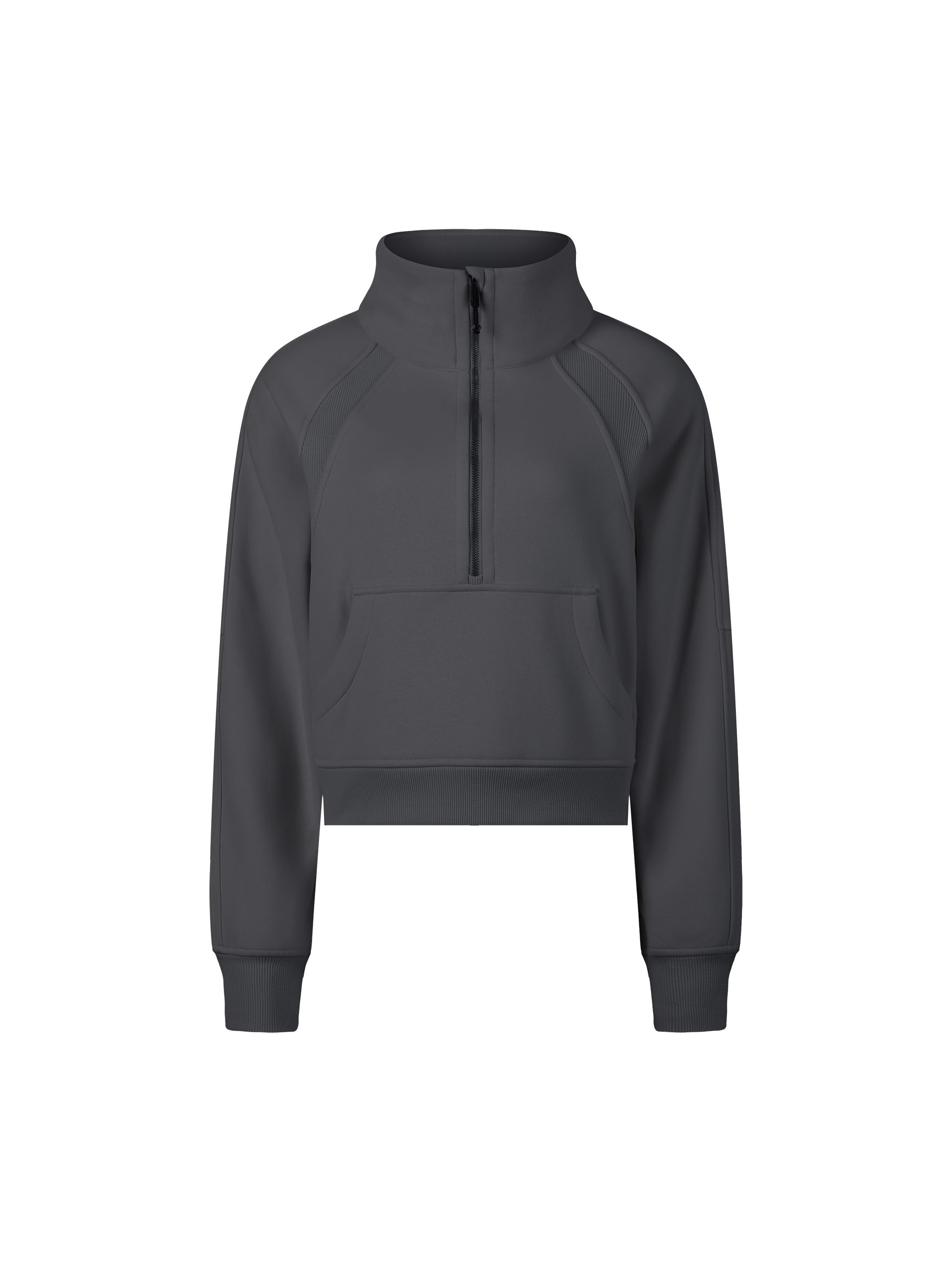 Half-Zip Crop