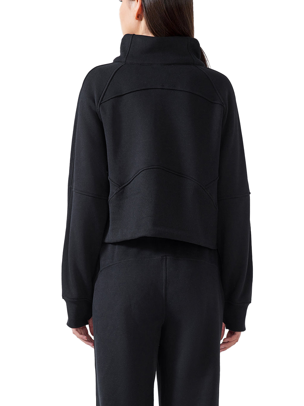 Half-Zip Crop